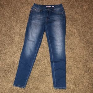 YMI mid rise jeans.